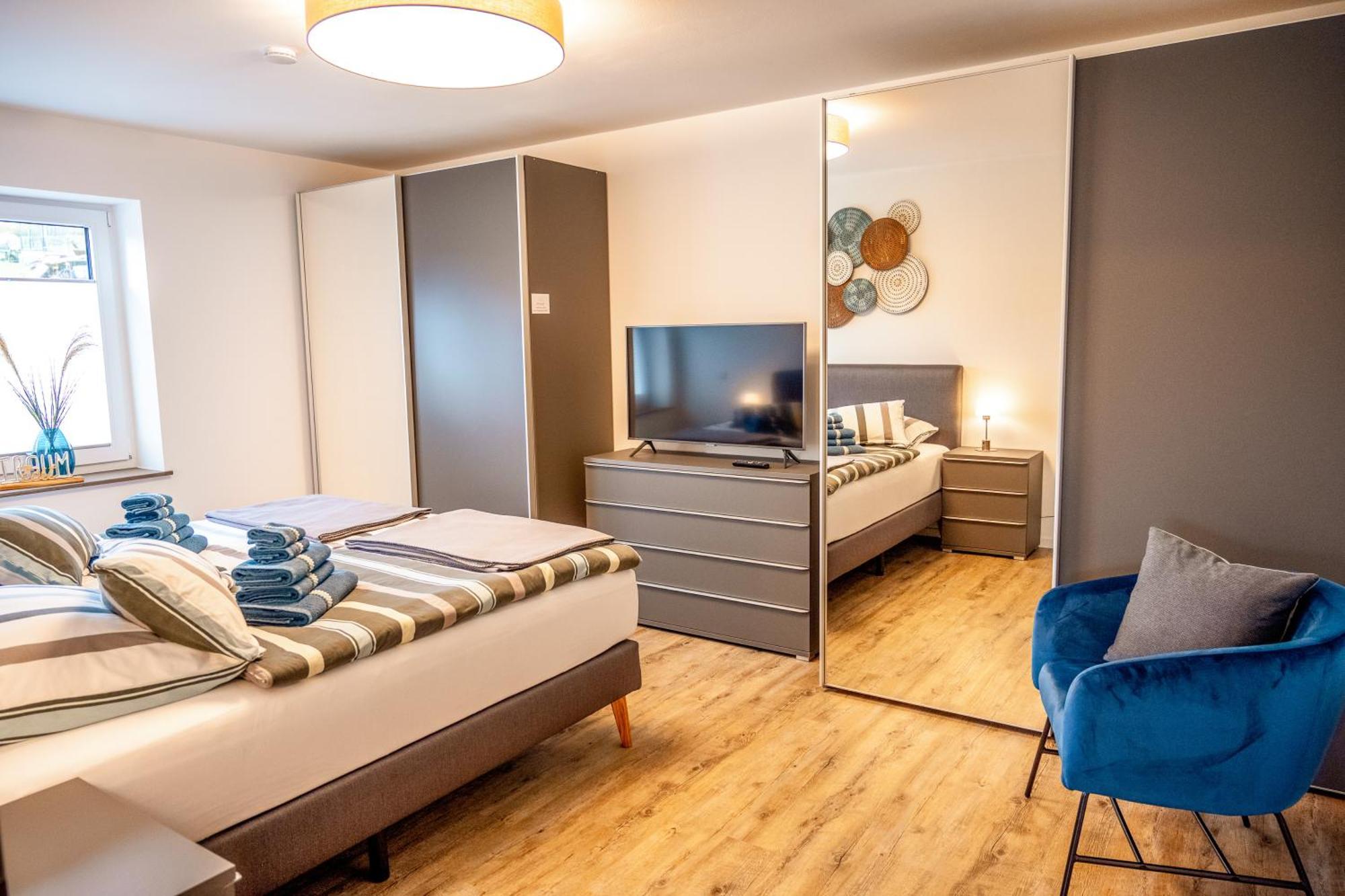 Burbach  Ferienwohnung "Iewer Der Schaff" מראה חיצוני תמונה